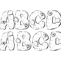 101! Cacti Font File