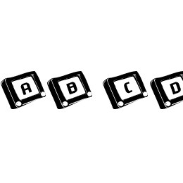 101! EtchASketch Font File