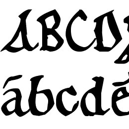 12th c. Abbey Font File