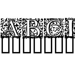 16th_Arabesques Font File