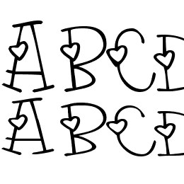 4 my lover Font File