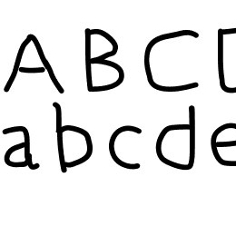 5yearsoldfont Font File