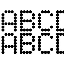 60s Scoreboard Font File