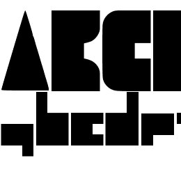 8-bit Block Party Font File