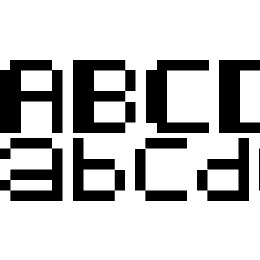 8-bit pusab Font File