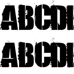 84 Rock! Font File