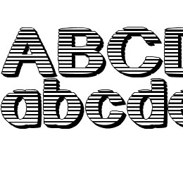 A Cut Above The Rest Font File