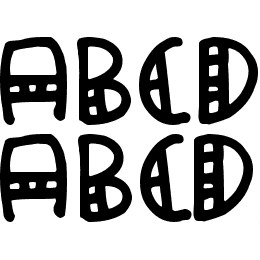 a Papa Font File