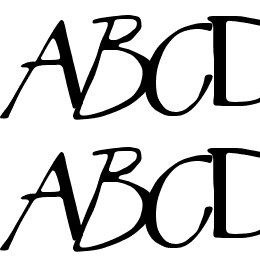 Aberration Font File