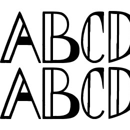 Abraham Heights Font File