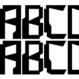 Abstrakt Font File