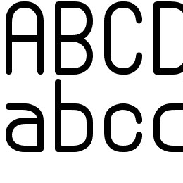 Abstrec font tfb Font File