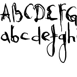 Abysmal Gaze Font File