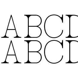 AC Big Serif One Font File