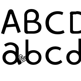 AC L O V E Font File