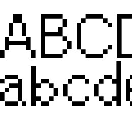 Ace Attorney Font File