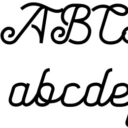 acroscript Font File