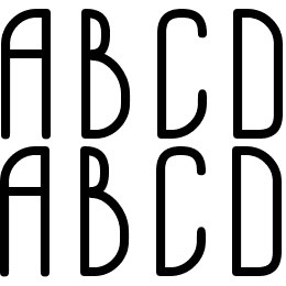 A.D. MONO Font File