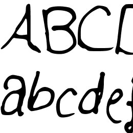 AdamsFont Font File