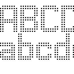 Advanced Dot Digital-7 Font File