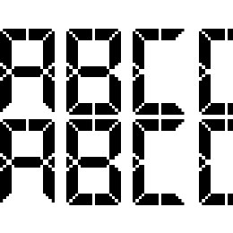 Advanced Pixel LCD-7 Font File