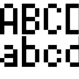 AdvoCut Font File