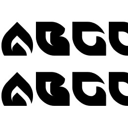 AERO GLASS Font File