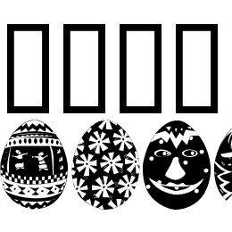 AfricanEggs Font File