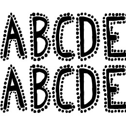 Afro House Font File