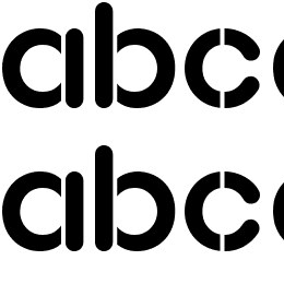 AG Stencil Font File