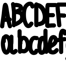 Aka-AcidGR-Chubby Font File