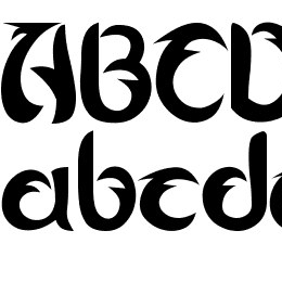 Alamak! Font File