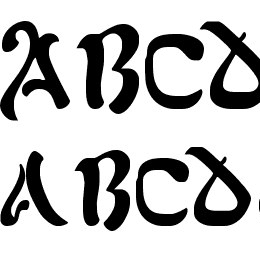 AlfredDrake Font File