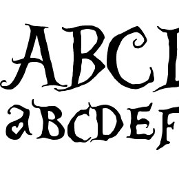 Alice in Wonderland Font File