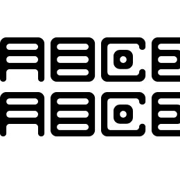 Alien double Font File