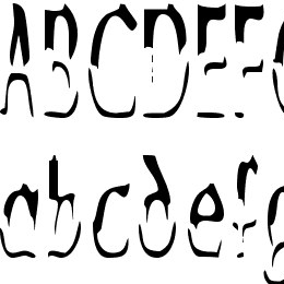 Alien Script Font File