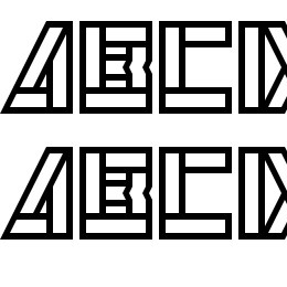 Alkaline Font File