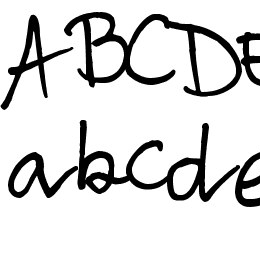 Alone Strand Font File