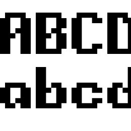 Alpha Beta BRK Font File