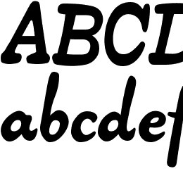 Alpha54 Font File