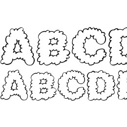 AlphaClouds Font File