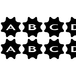 AlphaShapes stars 4 Font File