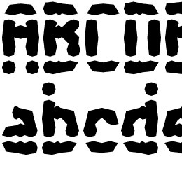 Amalgamate BRK Font File