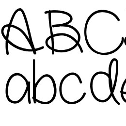 AmandaRae Font File