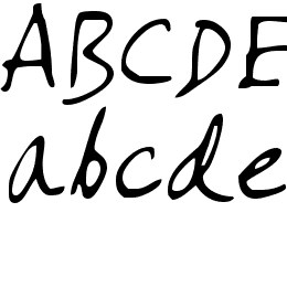 Amano Font File