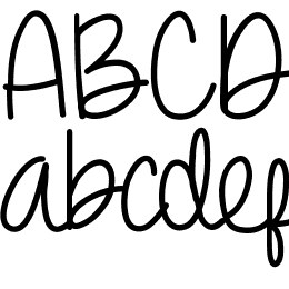 Amber Shaie Font File