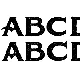 American Brewery Rough Font File