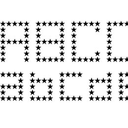 American Star Font File