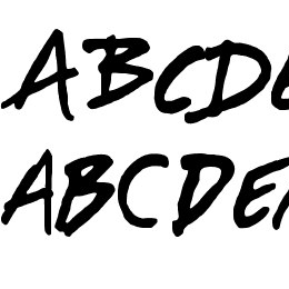 AMERIC_N auTHOrS Font File