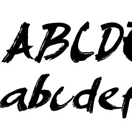 AmeryBrush Font File